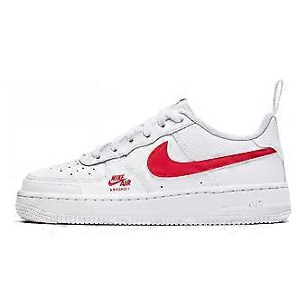 Nike Air Force 1 Low 07 White University Red GS CZ4203-100