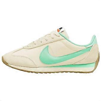 Chaussures décontractées basses en cuir Nike Pacific, résistantes à l'abrasion, pour femme, beige et vert HM4771-108