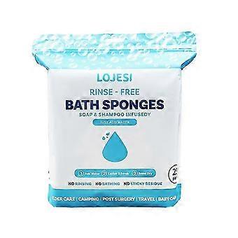 Spugne da bagno delicate senza risciacquo, ipoallergeniche