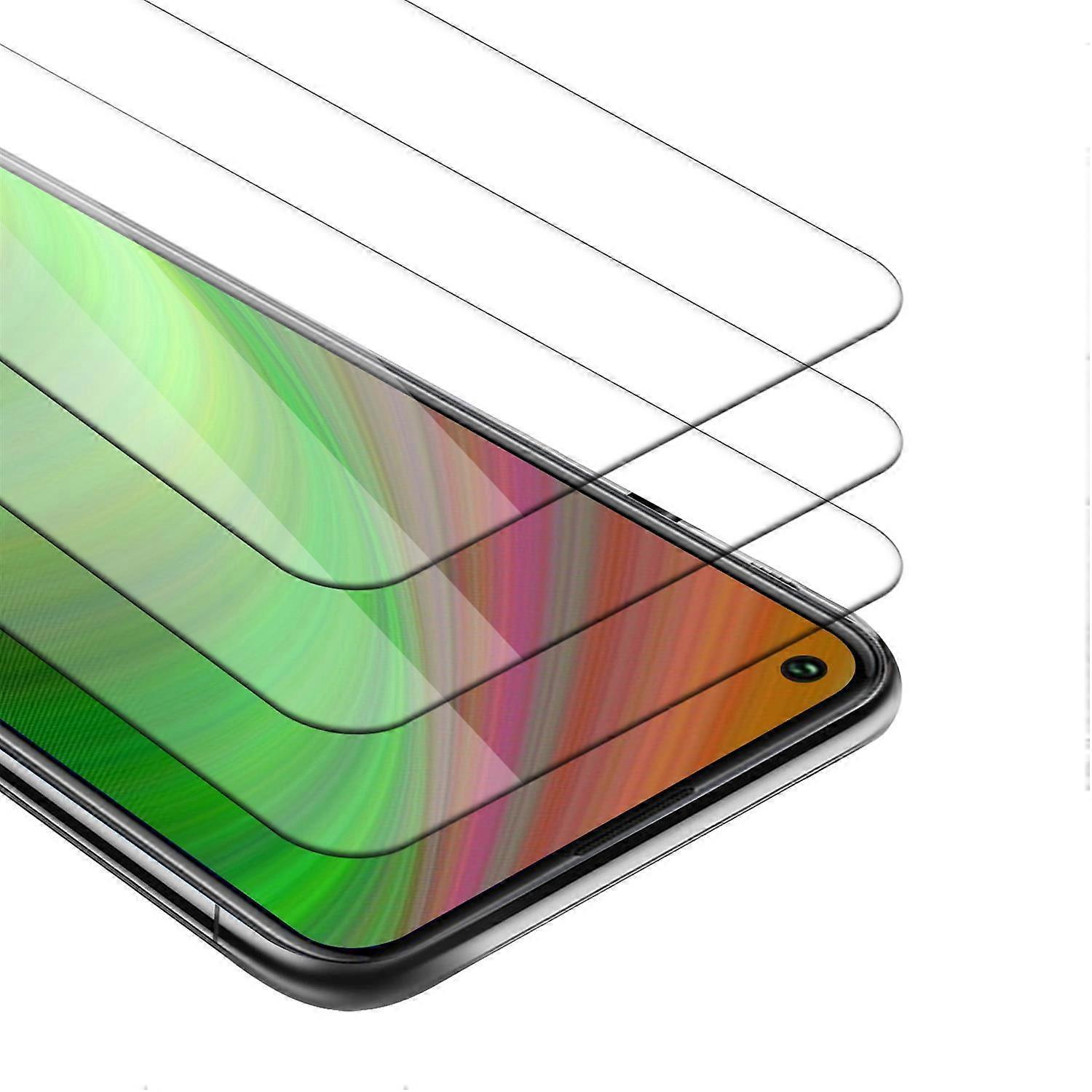 3x Screen protector compatible with Realme 7 4G