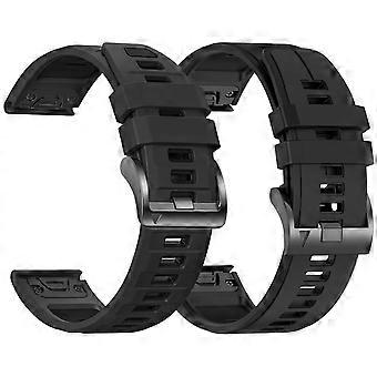 22mm Watch Band Compatible with Garmin Fenix 8 7 6 5 Series, Quick Replacement Strap, Durable Everyday Wear