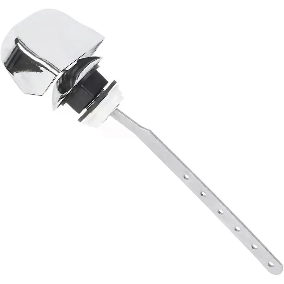 Silver Toilet Flush Lever Replacement Handle Side Mount Rustproof