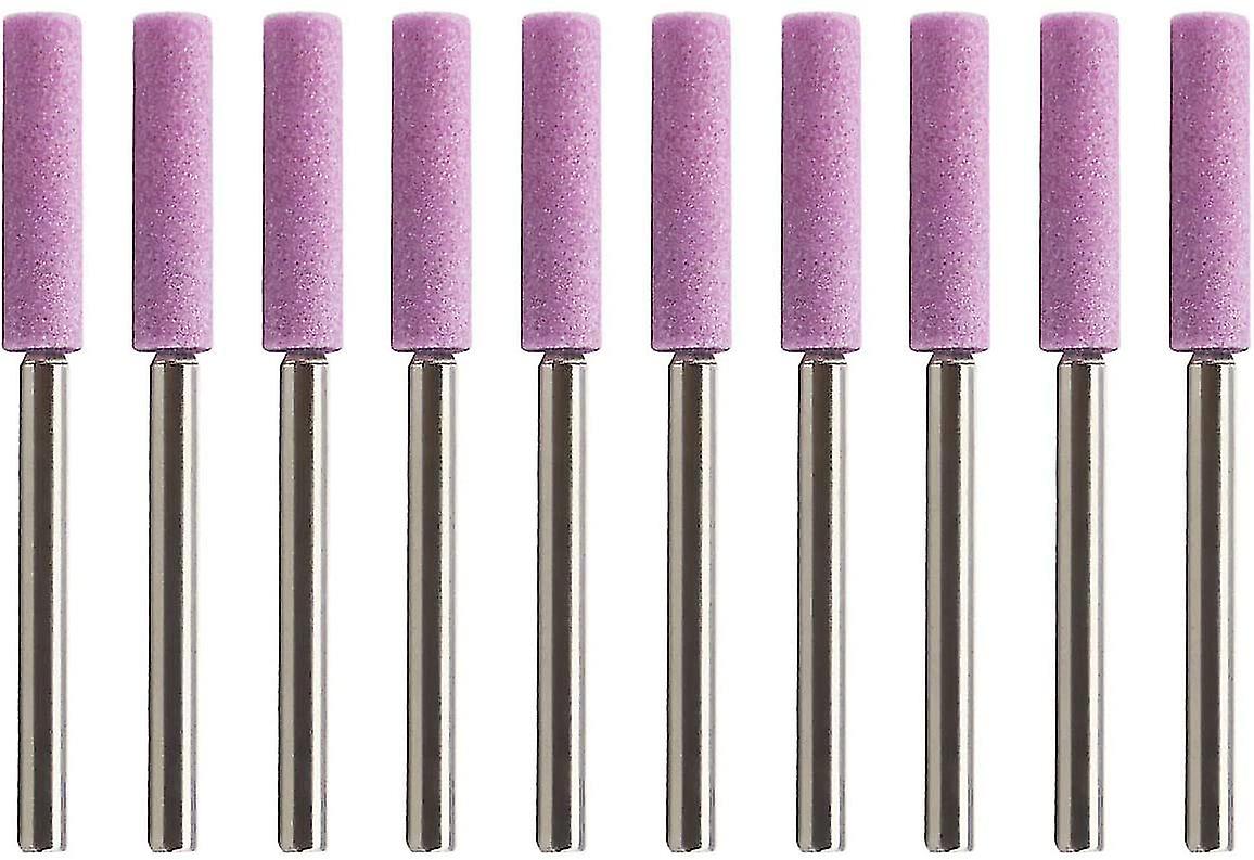 10pcs 3/8 Chainsaw Sharpener Compatible For Manicure Chainsaw Chain Polishing