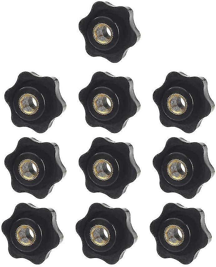 M6 S Fe Thread Ing Knob M6 Knob Grip For Tool10 Pcs