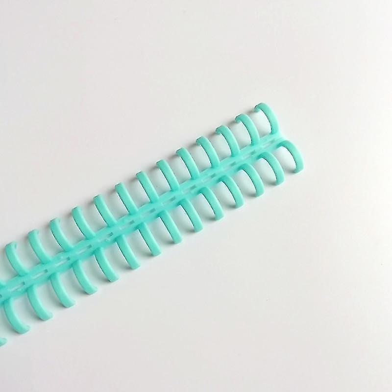 25 ثقب 12 مللي متر أزرق بلاستيك ورقة الموثق لفائف دفتر لولبية الحجز قطاع