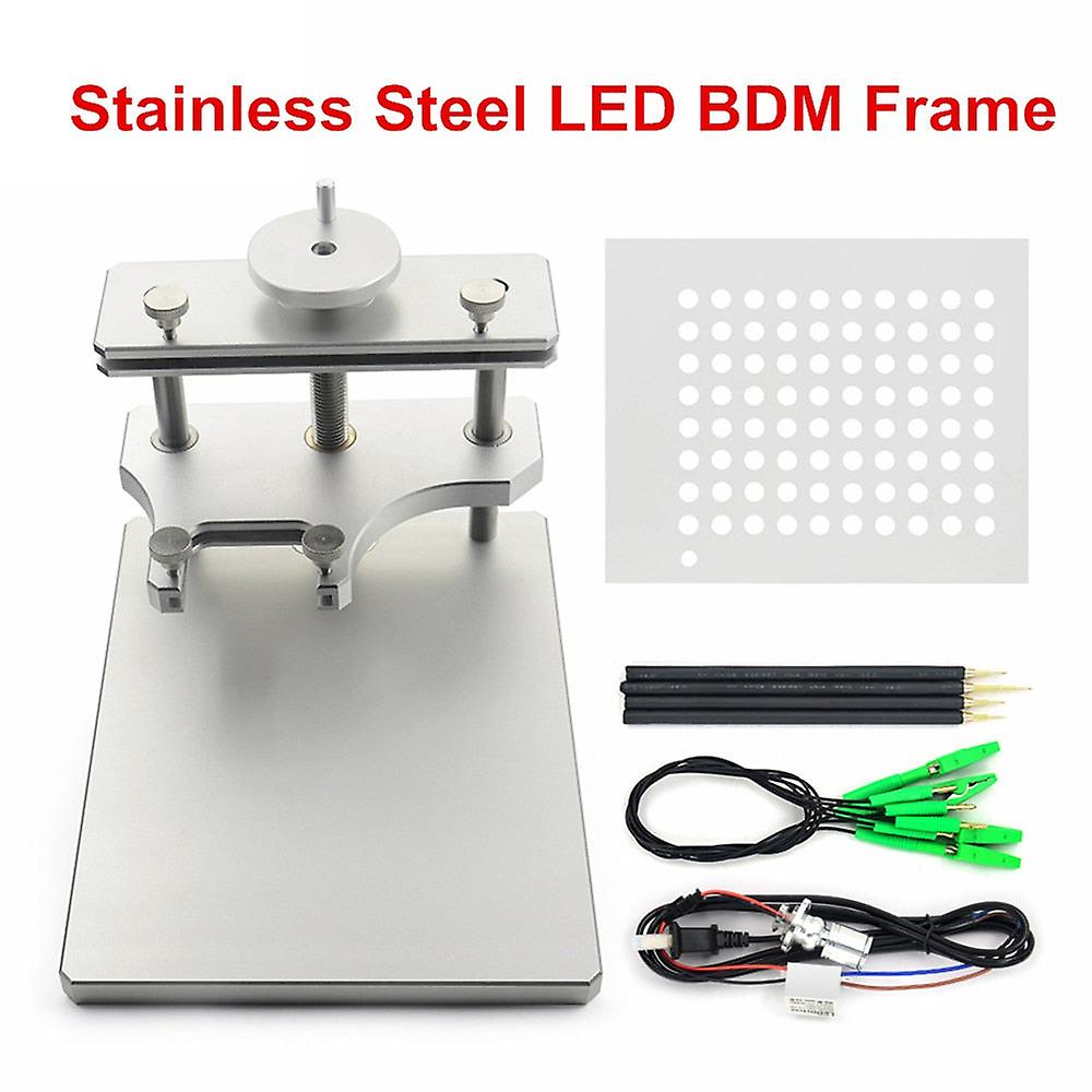 Dhl Free 22pcs Bdm Adapter Led Frame With 4 Probe Pens Stainless Led Bdm Frame Fit For Fgtech Bdm K-tm Ecu Chip Tuning
