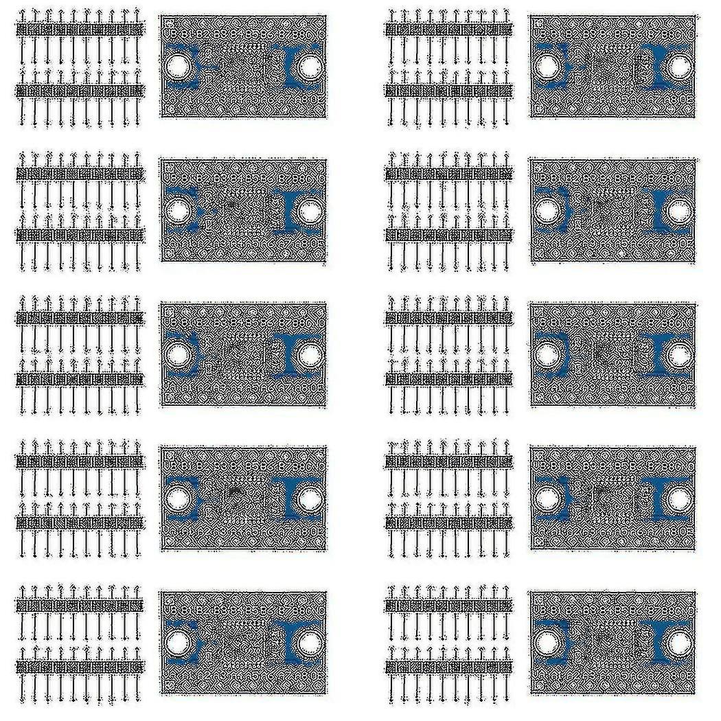 10pcs Txs0108e 8 Channel Level Conversion Module High Speed Full Duplex 8 Way Bi-directional Conver