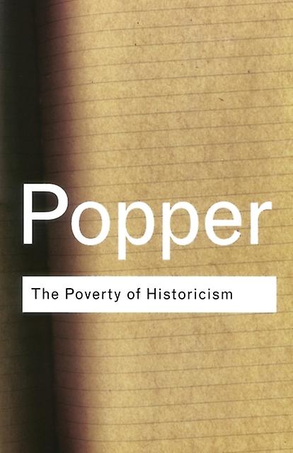 The Poverty Of Historicism by Karl Popper Paperback
