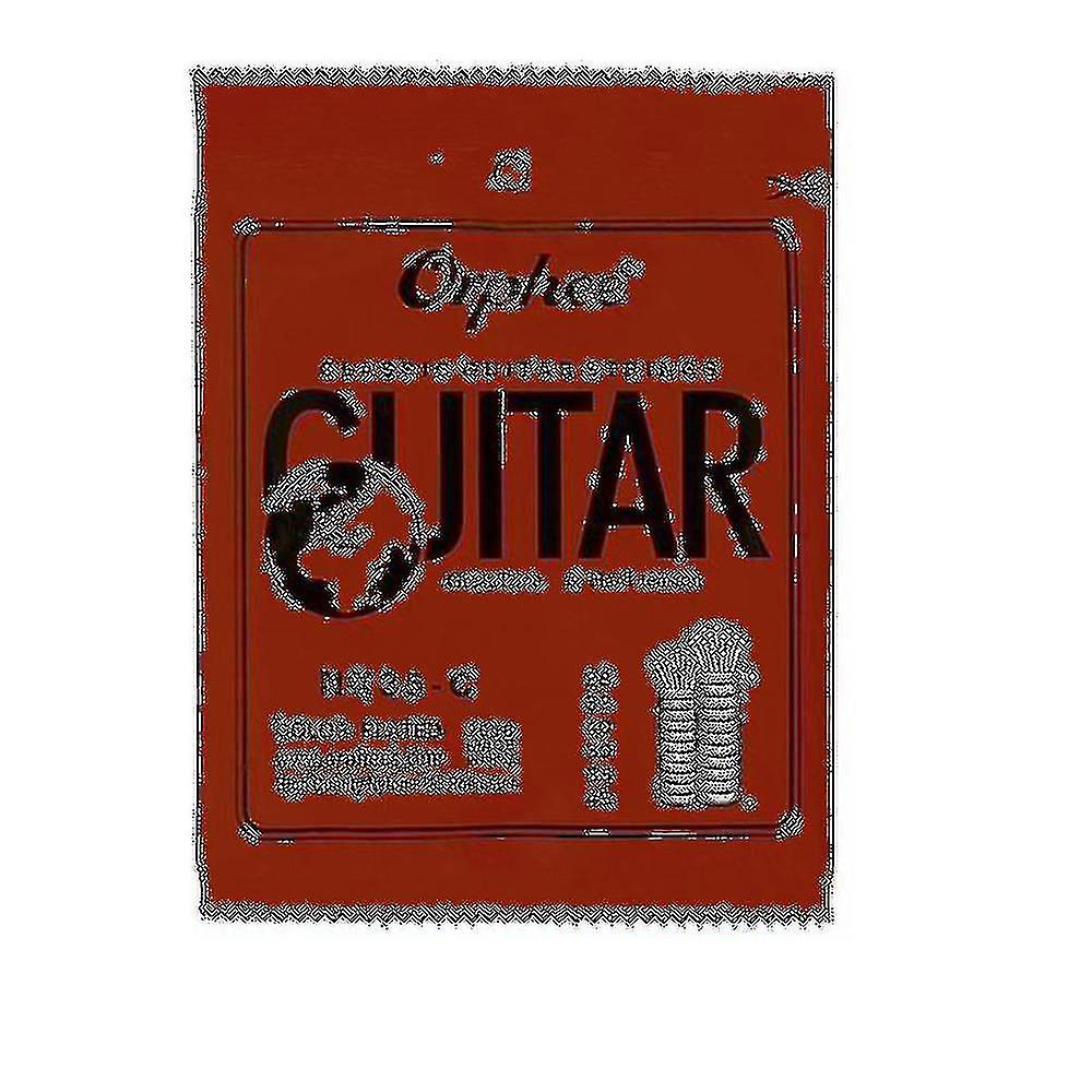 6pcs / set Nx35-c Full Set Nylon Classique Guitare Strings Hard Tension 0.028 - 0.045 Inch
