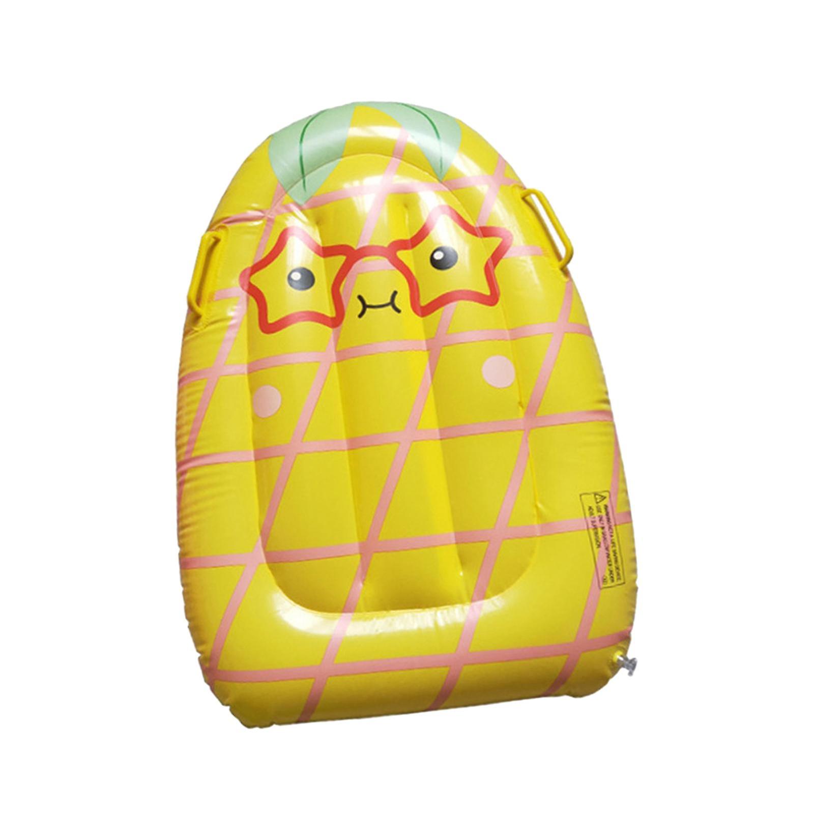 Inflatable Pool Hammock Bed Water Hammocks Float for Children Beach Vacation Pineapple