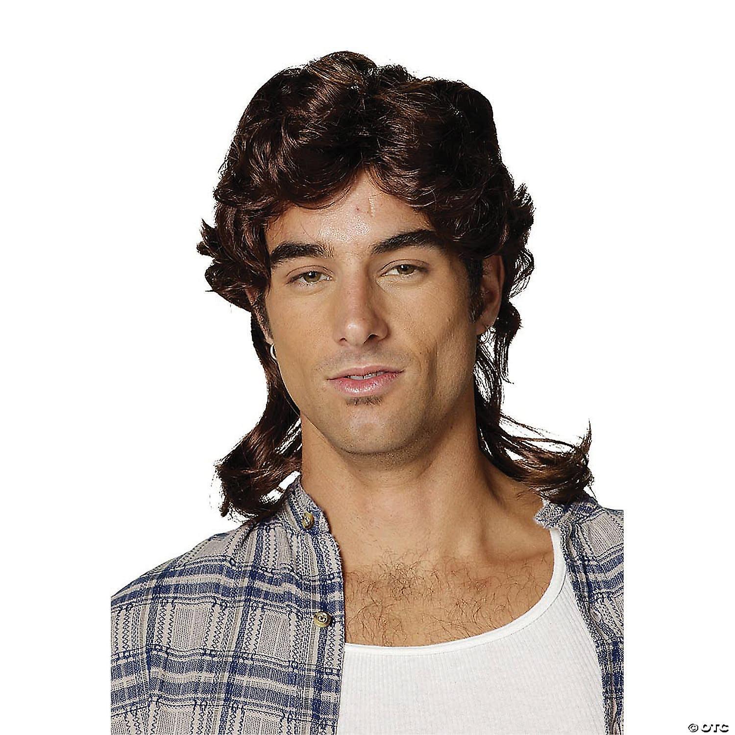 Mullet Wig Brown