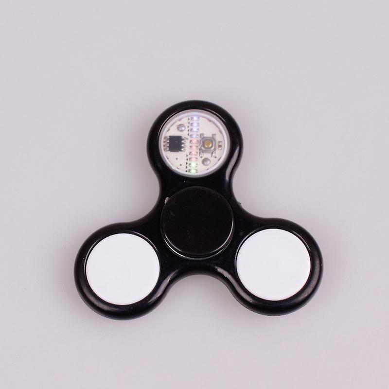 36 Changes LED Light Up Tri Hand Spinner Toy Kids Adult Decompression Toy