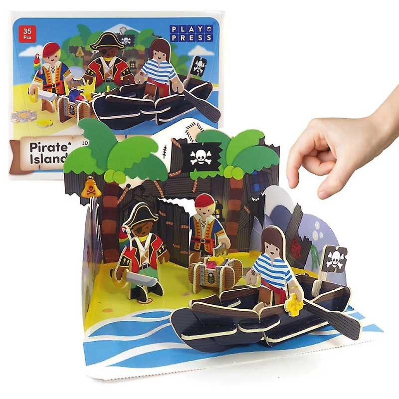 Pirate Island Eco Friendly Playset