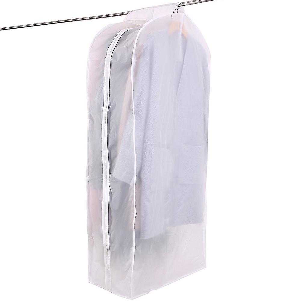 43.31" Clear Clothing Storage Protectors Dustproof Hanging Bag