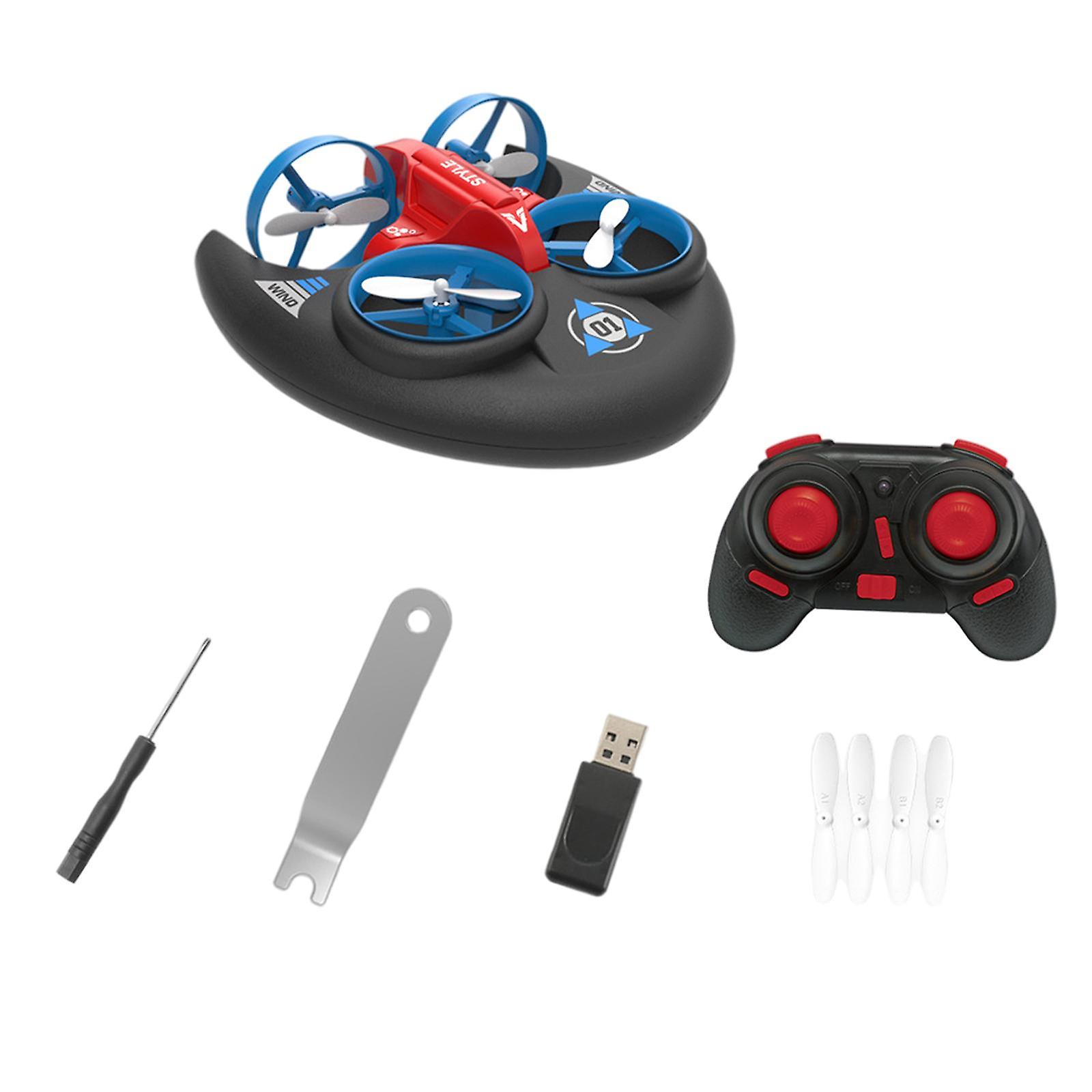 Mini Drone 3 in 1 6CH Headless Mode for 10 Year Old Boys Beginners Toy Gift blue