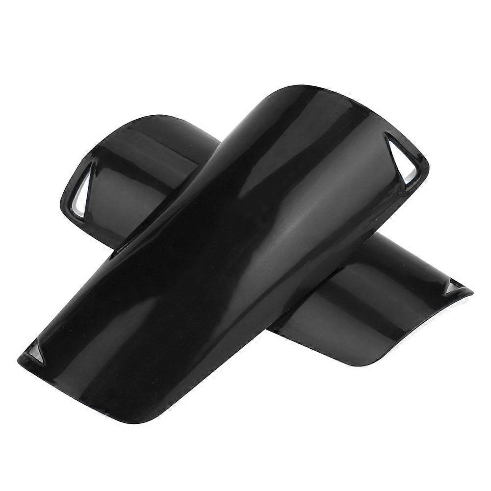 1 Pair Adult Child Football Sports Football Shinguards Soccer Ball Shin Guards Legs Protector Black S