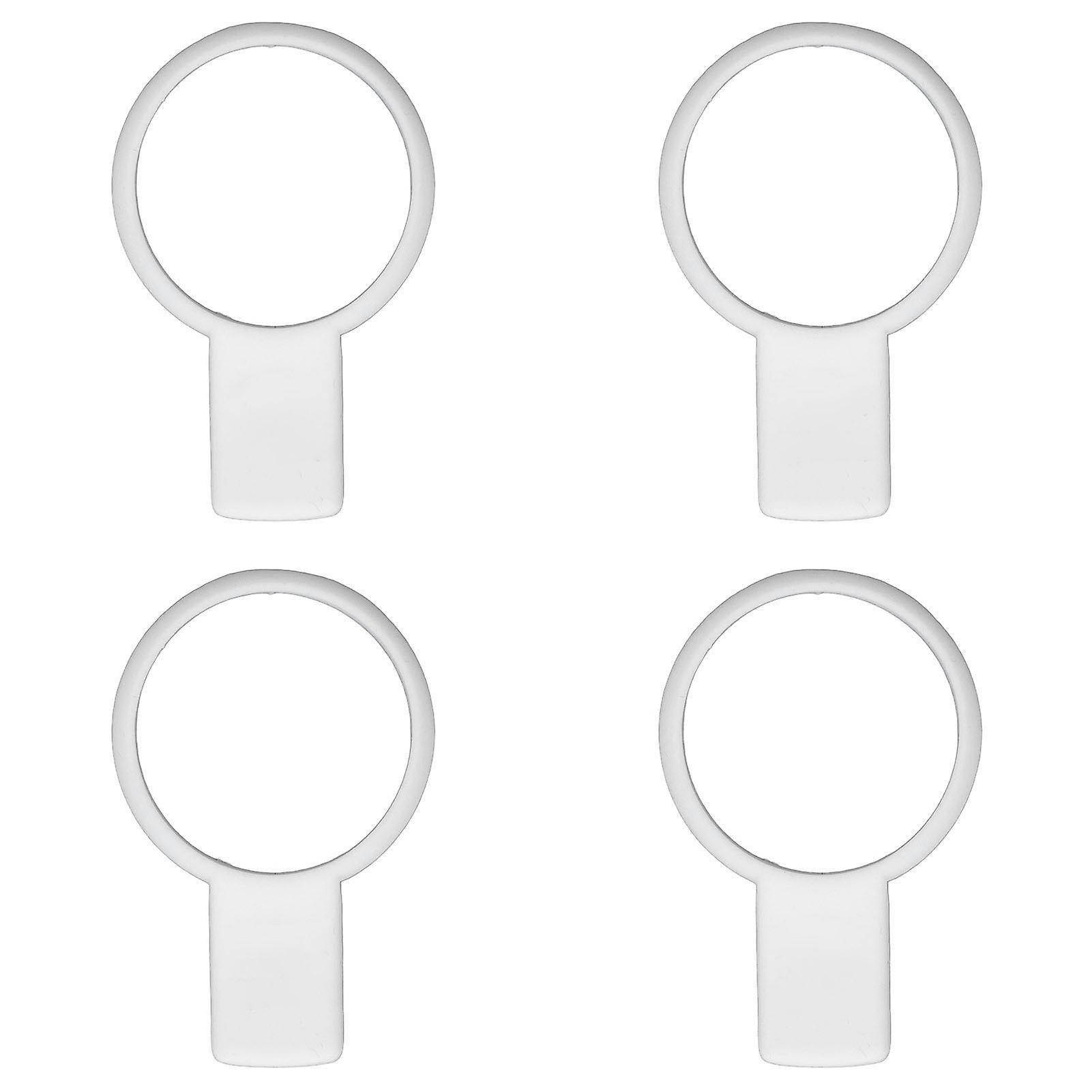 4PCSテニスグリップトレーナーエイドテニステニステニスラケットトレーナーツール屋外スポーツ競技用ホワイト