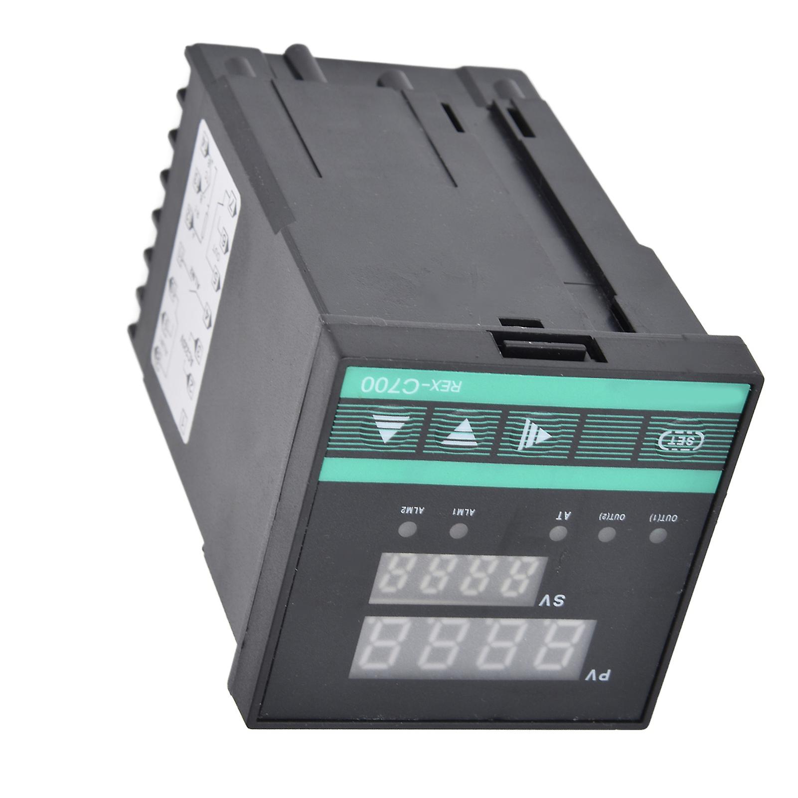 Intelligent Digital K Type PID Temperature Controller REXC700FK02MxAN, AC220V