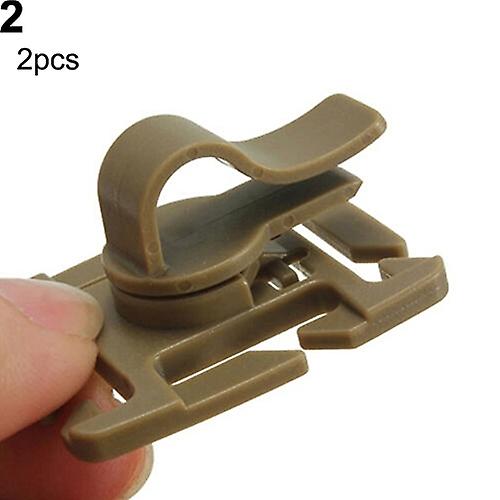 fornnerg 2Pcs Rotatable Water Bladder Tube Trap Hose Clip for Webbing Hydration Backpack