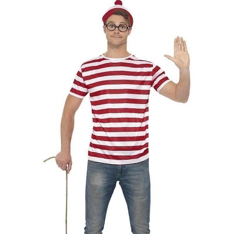 Where's Wally? Kit Adult Red / White