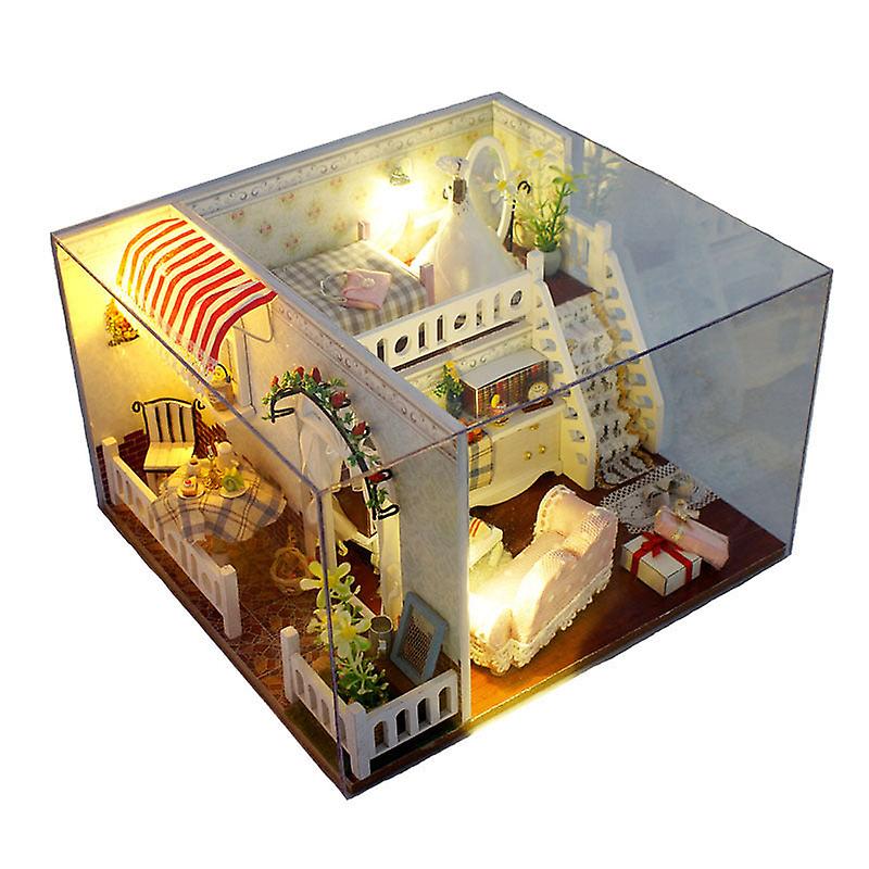 Diy Mini House Building Model Toy Children Gift