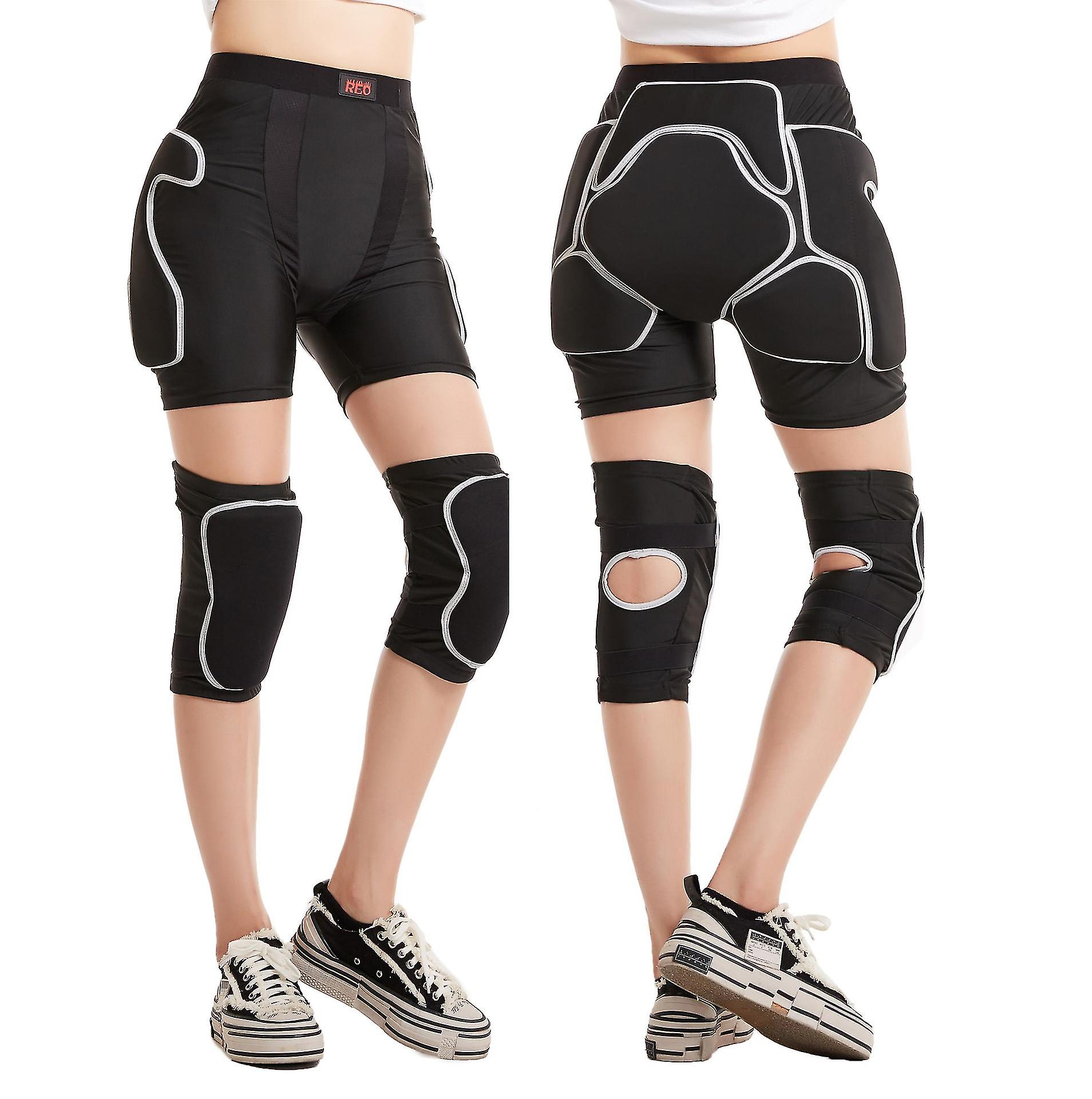 Protective Padded Shorts For Snowboard,skate And Ski,3d Protection For Hip