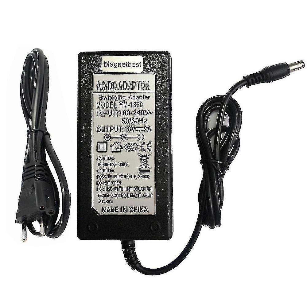 18v 2a AC-adapterlader kompatibel med Bose Companion 20 Multimedia Speaker System Computer Speakers Psm36W-180