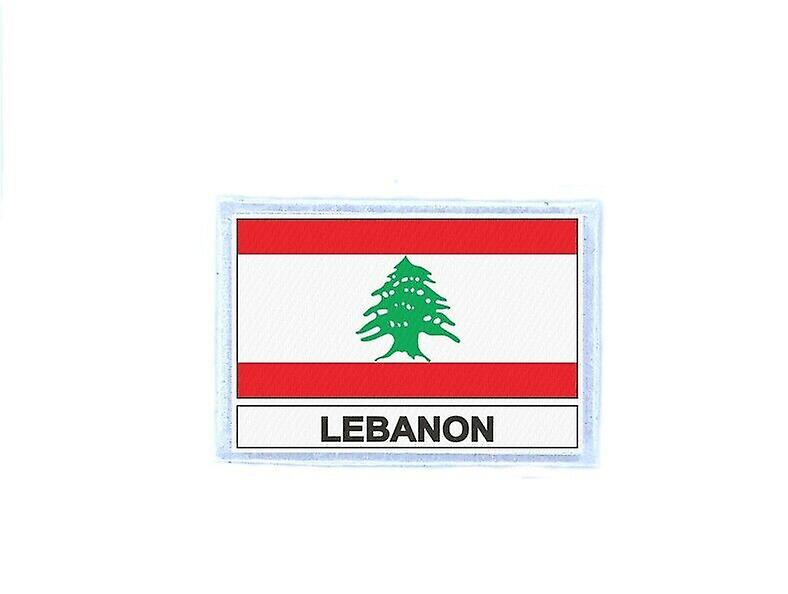 Ecusson patch badge prints RL lebanese flag