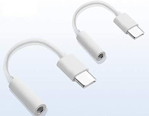 Headphone Adapter,Type C to 3.5 mm Audio Jack with Noise Cancelling