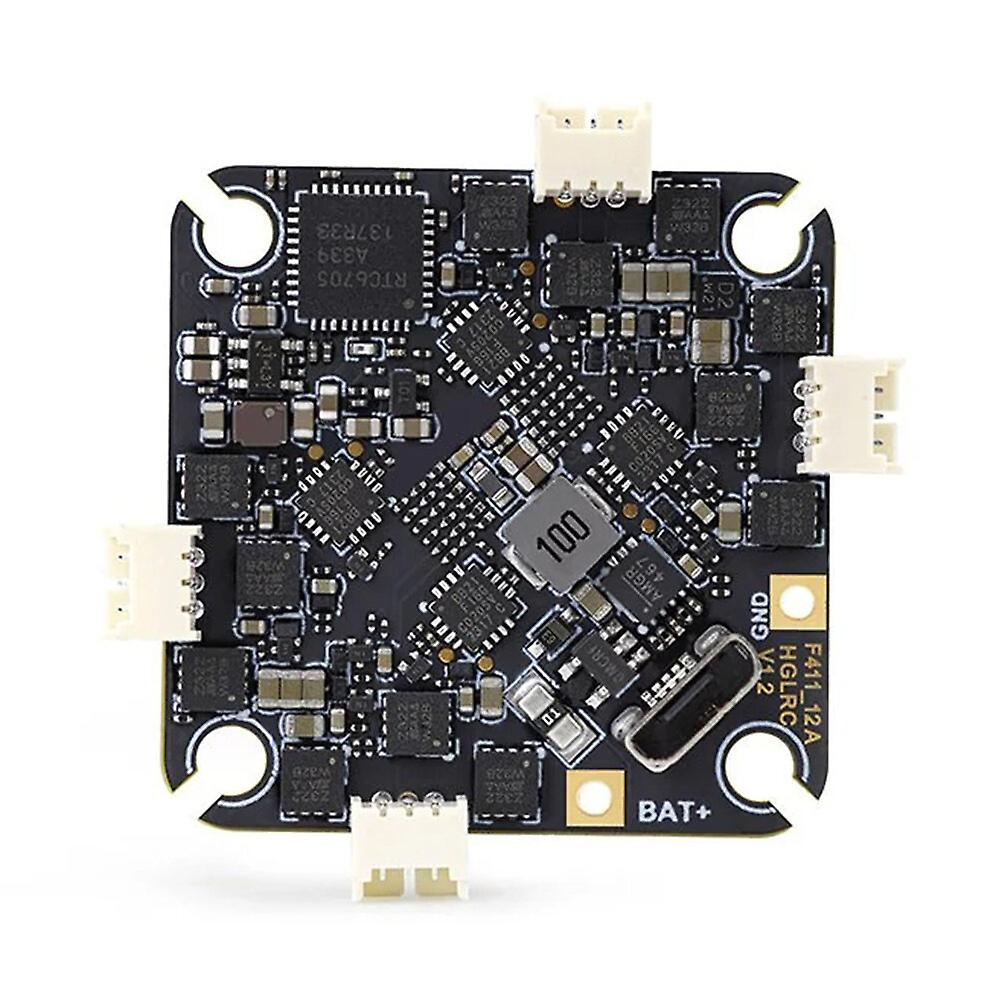 25.5x25.5mm HGLRC SPECTER F411 12A AIO F4 Flight Controlle 4In1 ESC UART ELRS 2.4G Receiver for Whoo