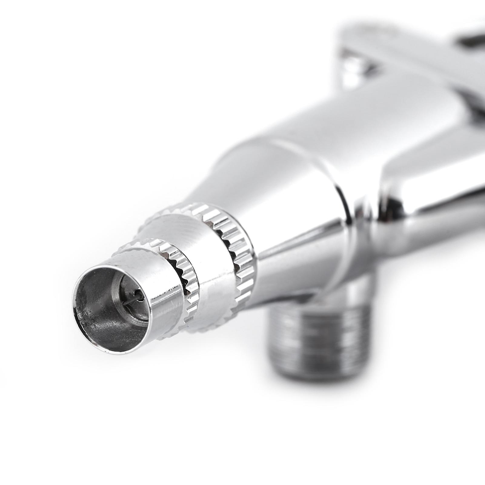 Multi Purpose 2 Cups Side Feed Spray Gun Trigger Airbrush for Art Painting 166