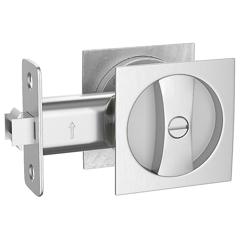 Lock For Bed/bath Contemporary Privacy Square Pocket Door Hardware