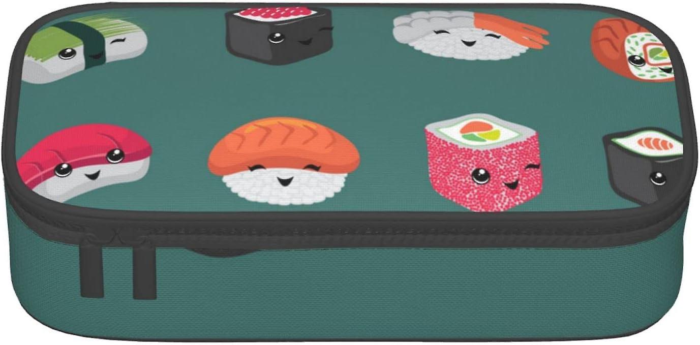 Suşi Kalem Kutusu, Büyük Kapasiteli Kalem Kutuları Kalem Çantası Kılıfı Kalem Tutucu Kızlar ve Erkekler için Genç Yetişkinler Kadınlar Erkekler49625