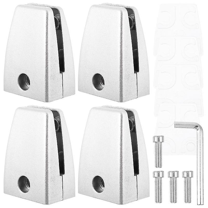 4pcs Desk Divider Clamps