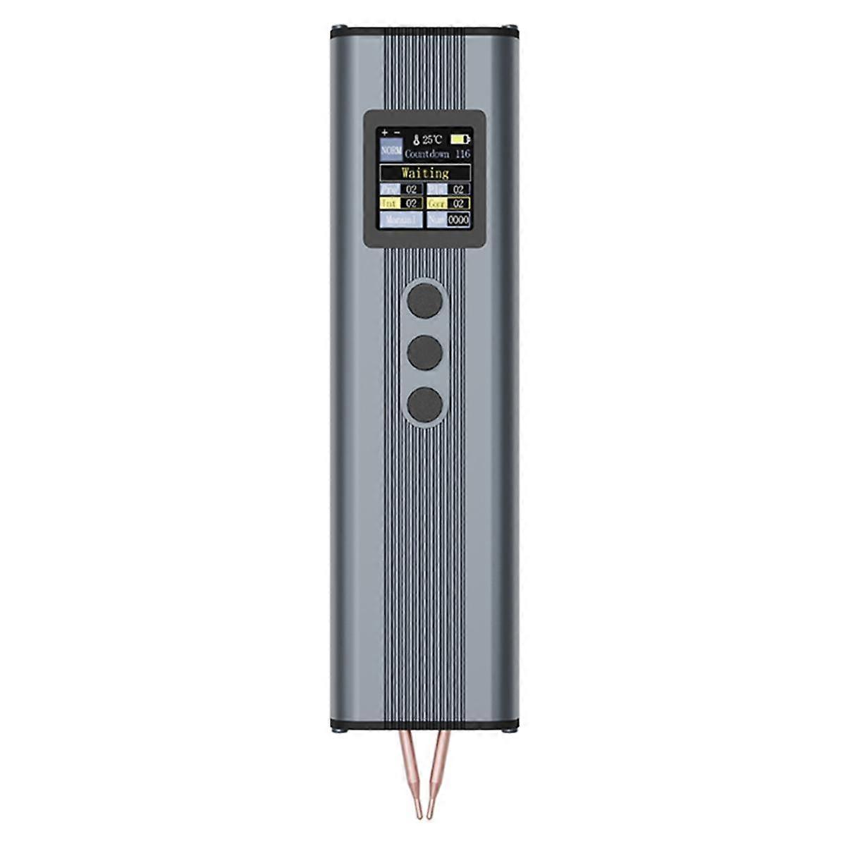 11 Gears Adjustable Portable Digital Display Spot Welder with Dual Pulse for 18650 Battery Nickel Strip Welding