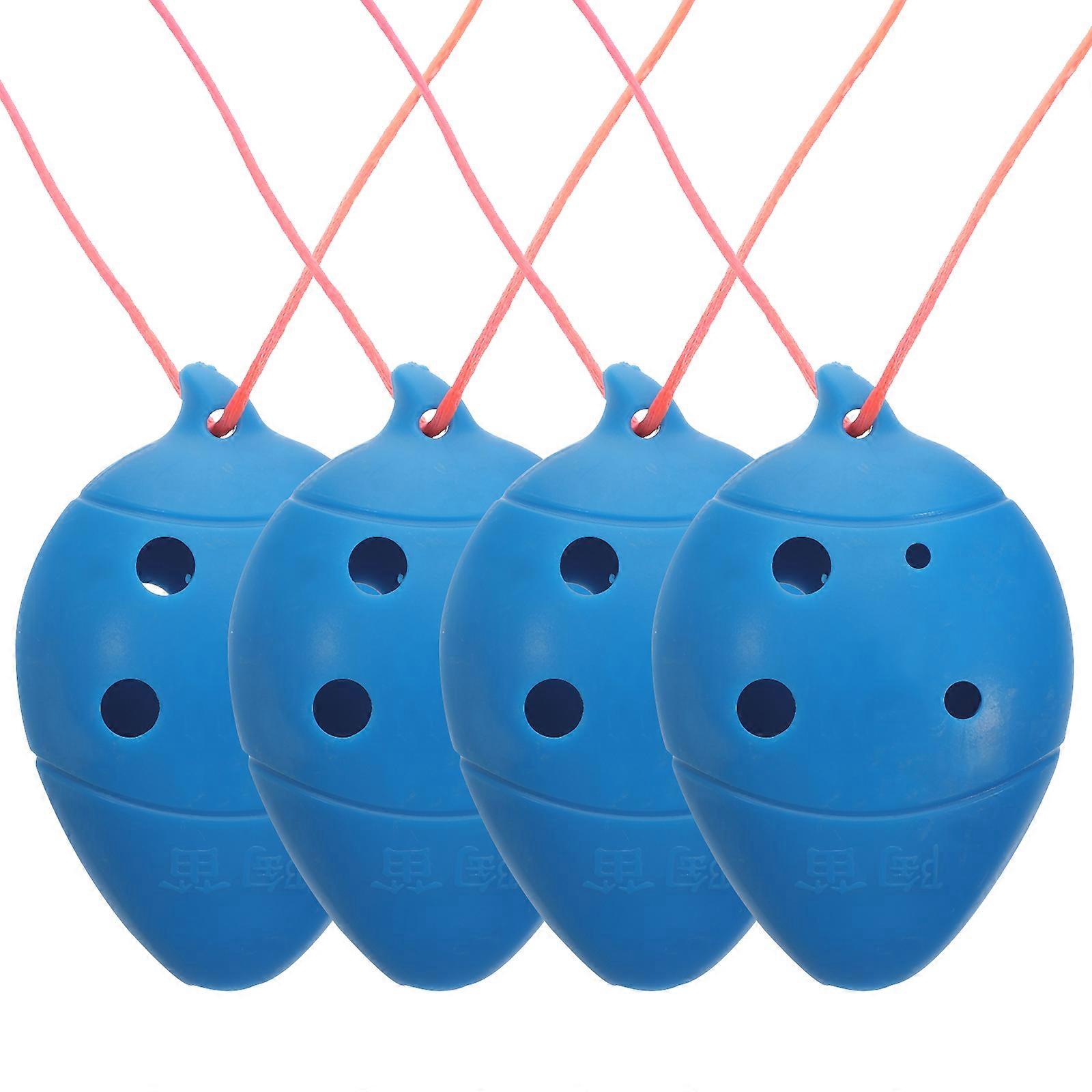 4Pcs Παιδικό Ocarina πλαστικό όργανο Ocarina Professional όργανο Ocarina 6 οπών
