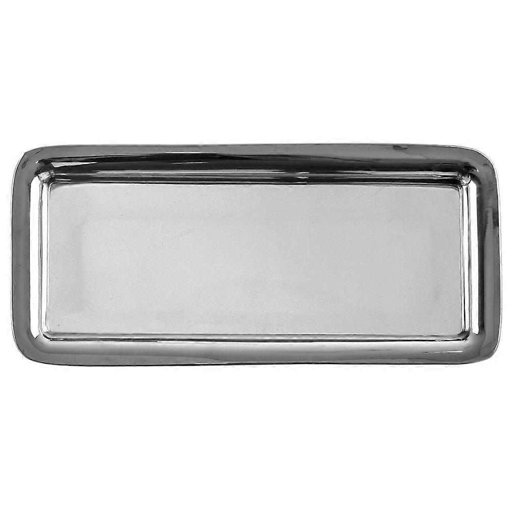 Rectangular serving tray for sandwiches and snacks