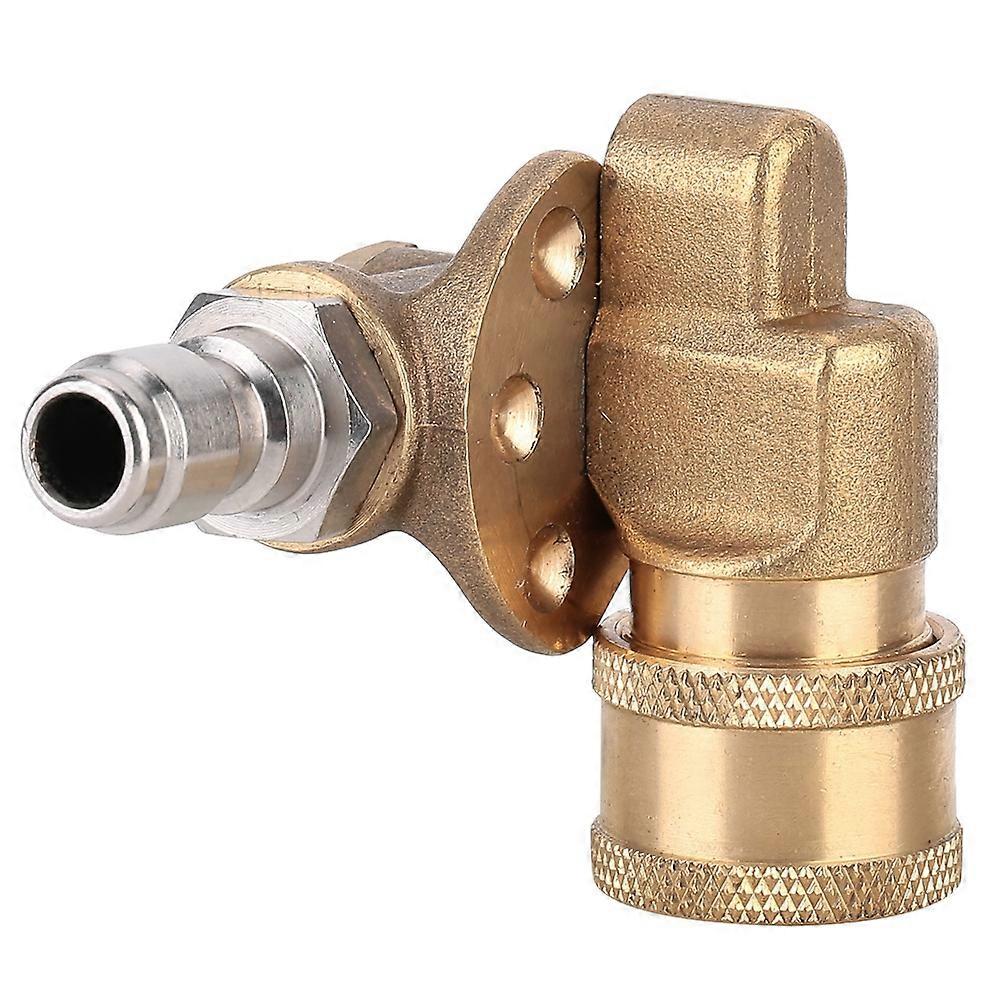 High Pressure 5 Levels Adjustable Nozzle 1/4'' Quick Connect Coupler Washer