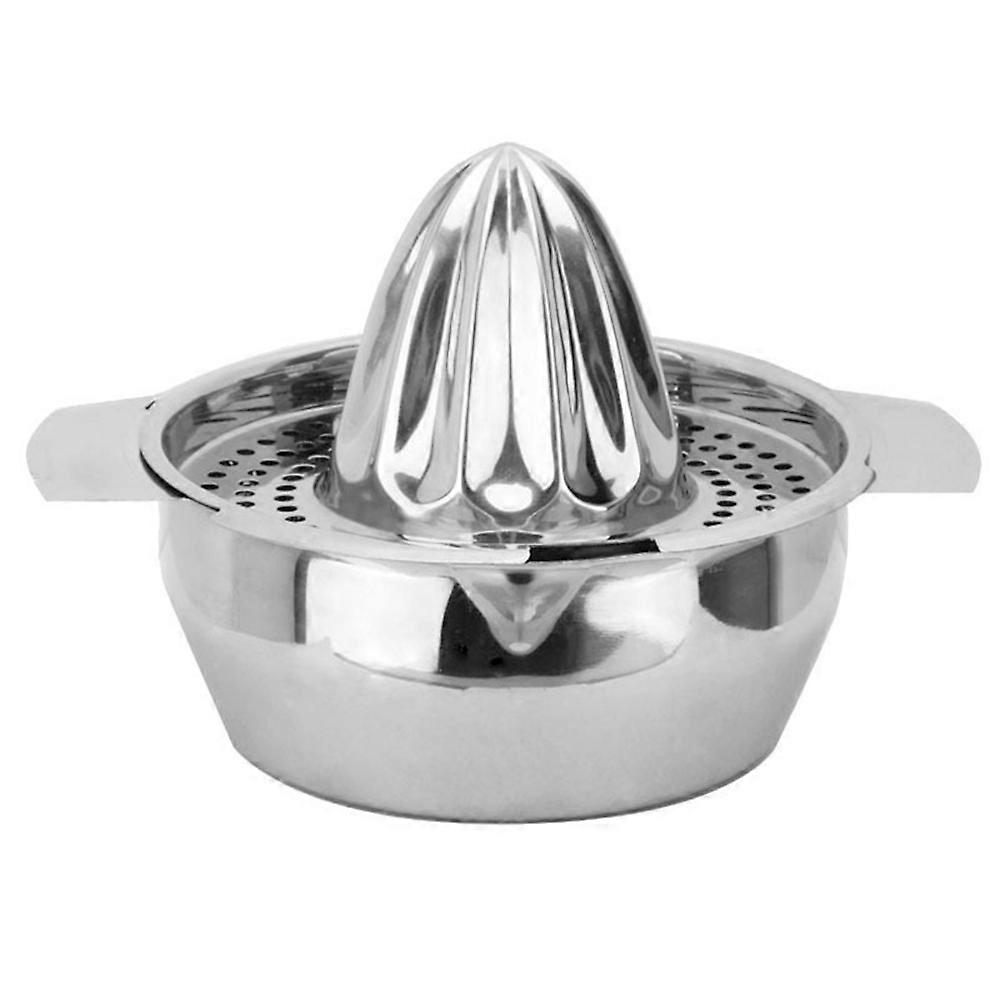 Lemon Squeezer Stainless Steel Manual Lemon Squeezer Orange Squeezer with Container