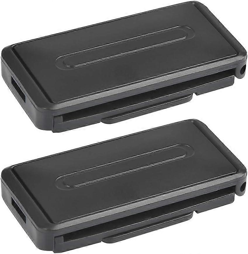 2pcs Cinturón de seguridad del coche Clip del cinturón