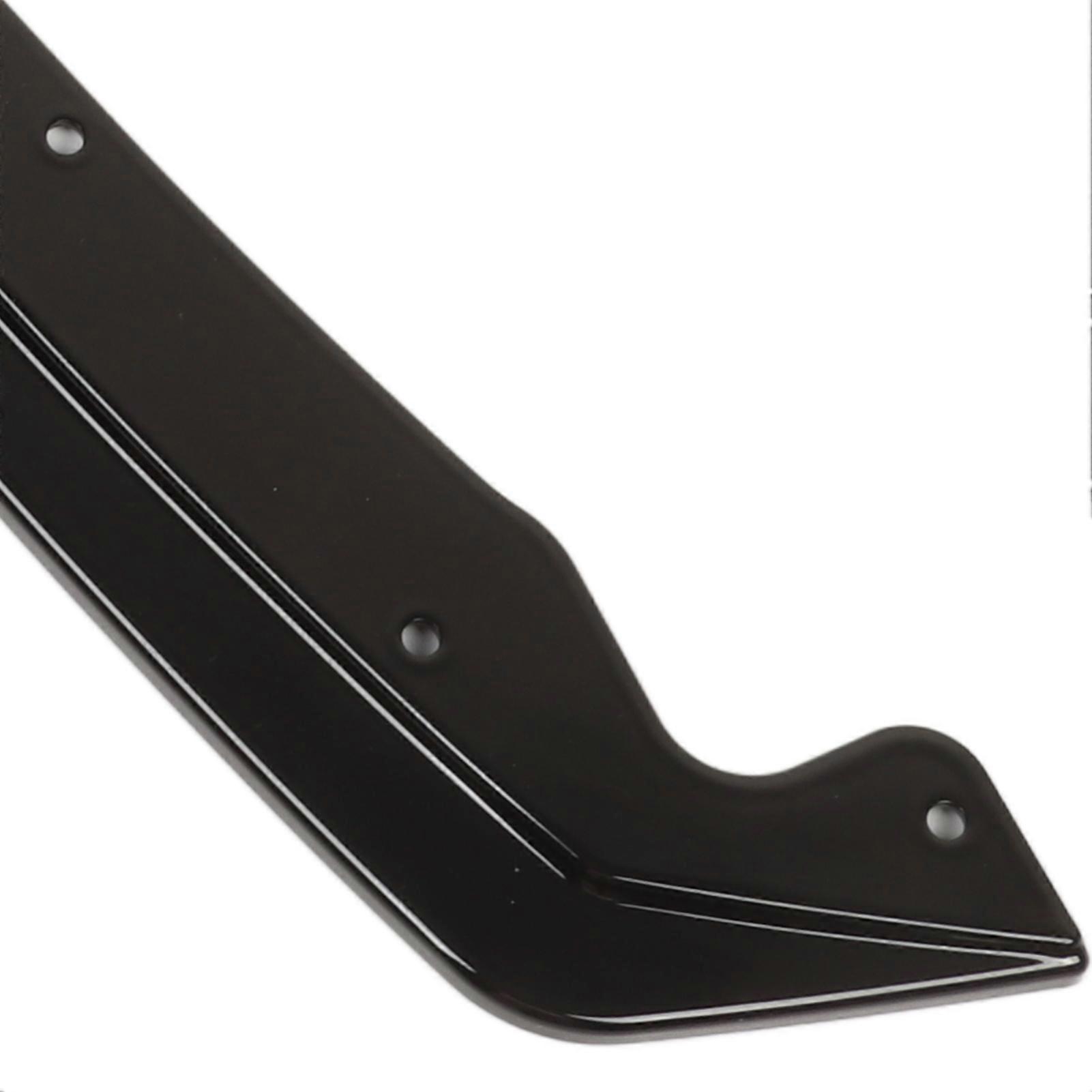 Gloss Black PP Front Bumper Splitter Lip For BMW 3 Series G20 G21 M-Sport 2019-20