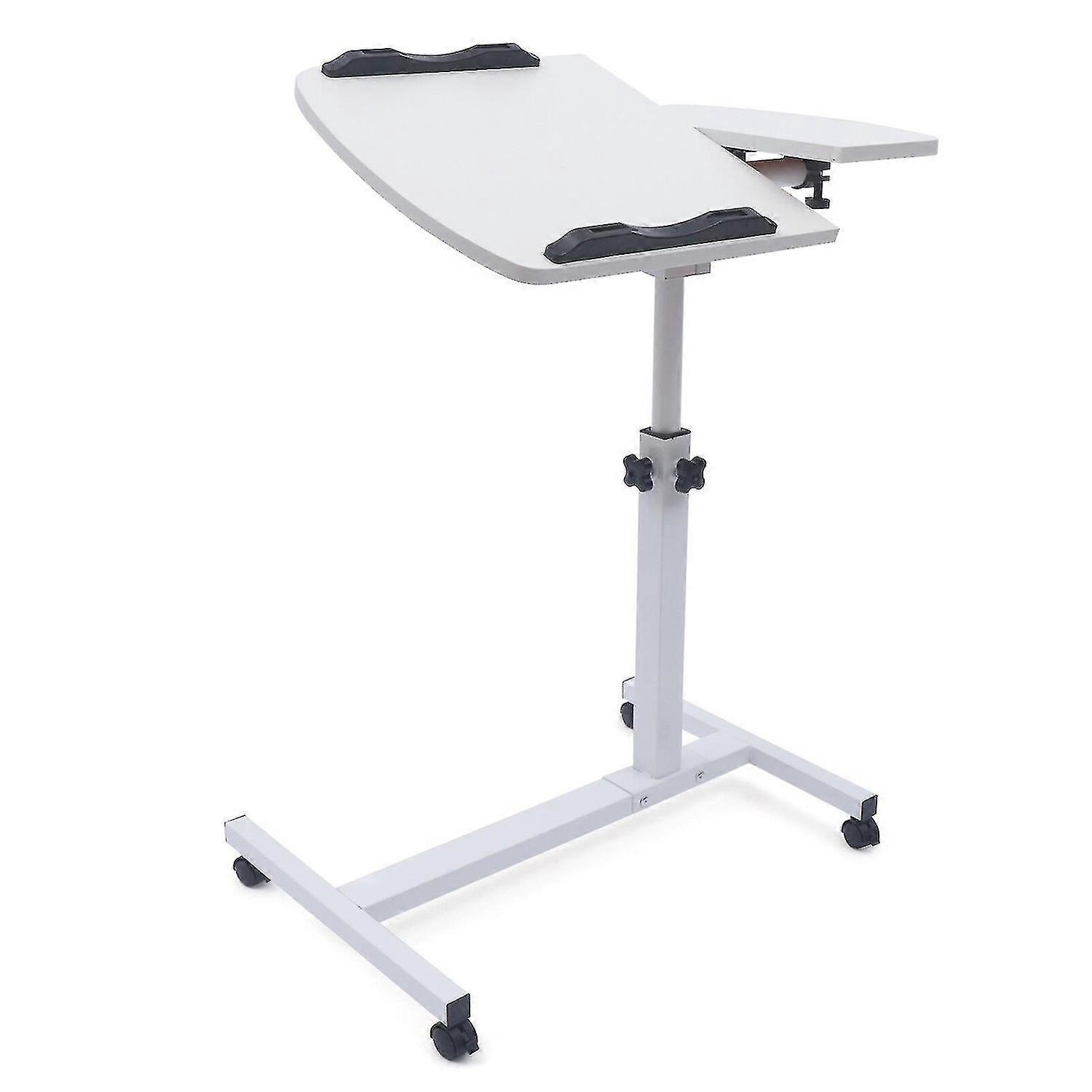 Laptop Sofa Desk Mobile Rolling Tray Height Adjustable