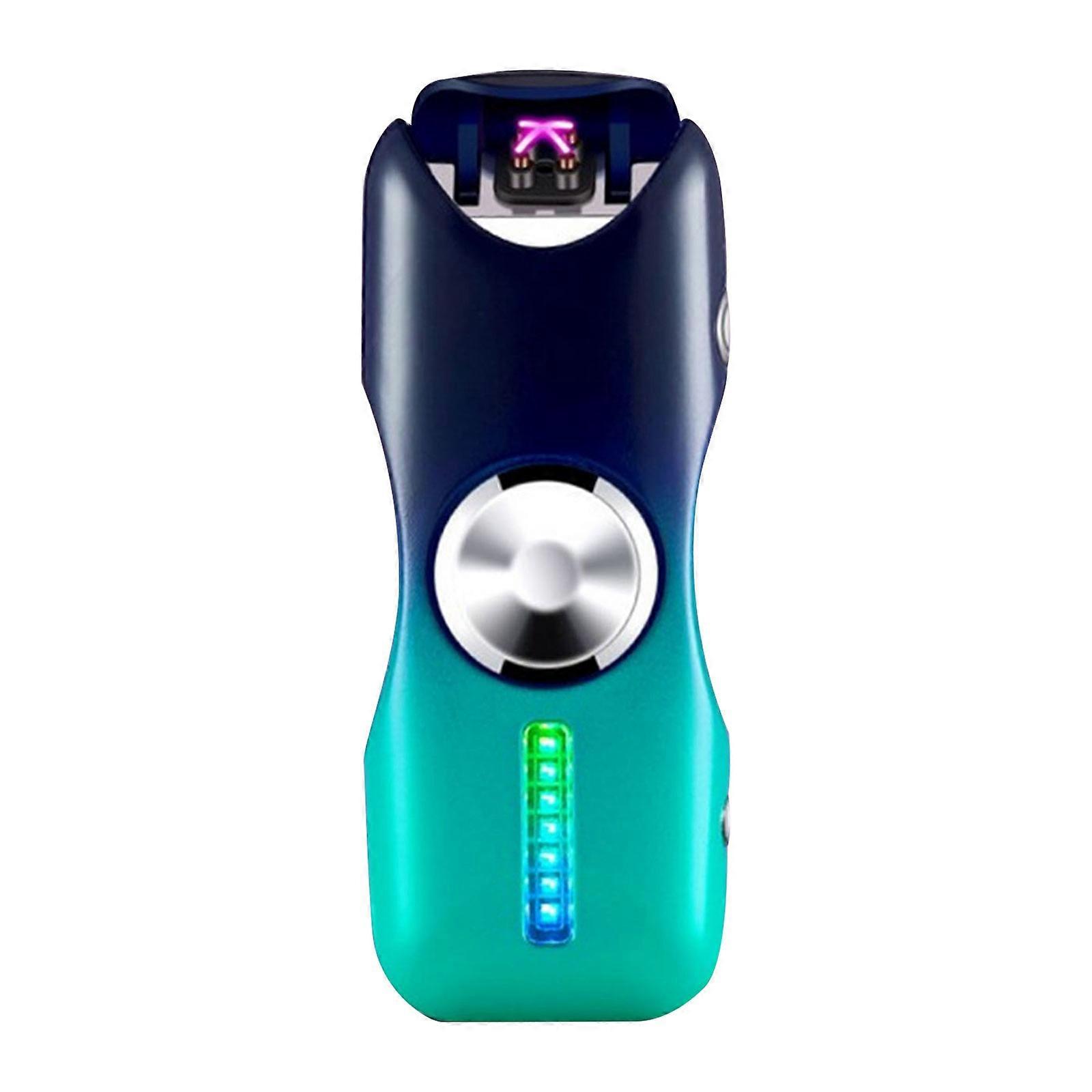 Electric Lighters Are Rechargeable, And Windproof, Double Plasma Lighters With Mechanical Gyroscope Decompression, Cool Lighters For Men And Women