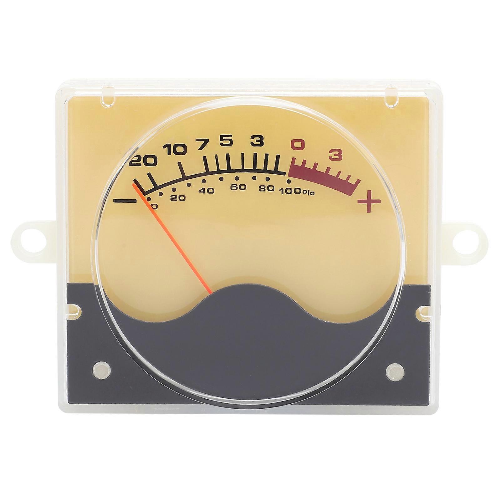 High Accuracy VU Meter DB Level Header with Backlight Audio Level Meter Audio Power Meter YEMAA