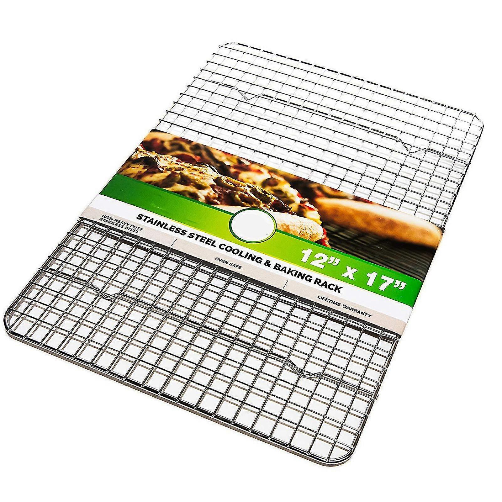 Grill Rack Rectangular Stainless Steel Grid Net For Grilling And Baking
