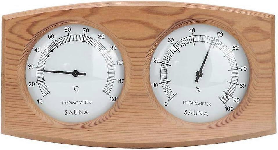 Sauna termometer 2-i-1 tre termometer hygrometer termometer hygrometer dampbadstue tilbehør
