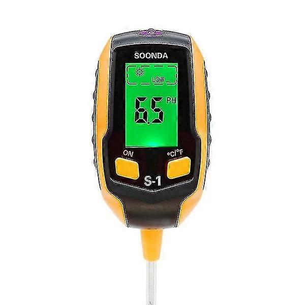Soil pH meter 4 in 1 Soil tester Moisture Digital Test