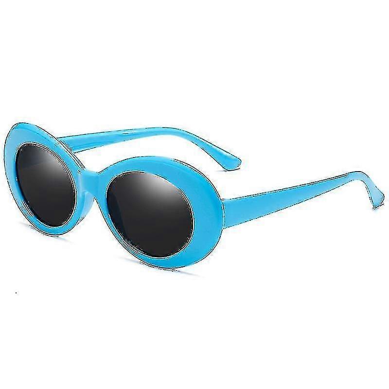 Cool Nirvana Kurt Cobain Style Clout Sunglasses, White