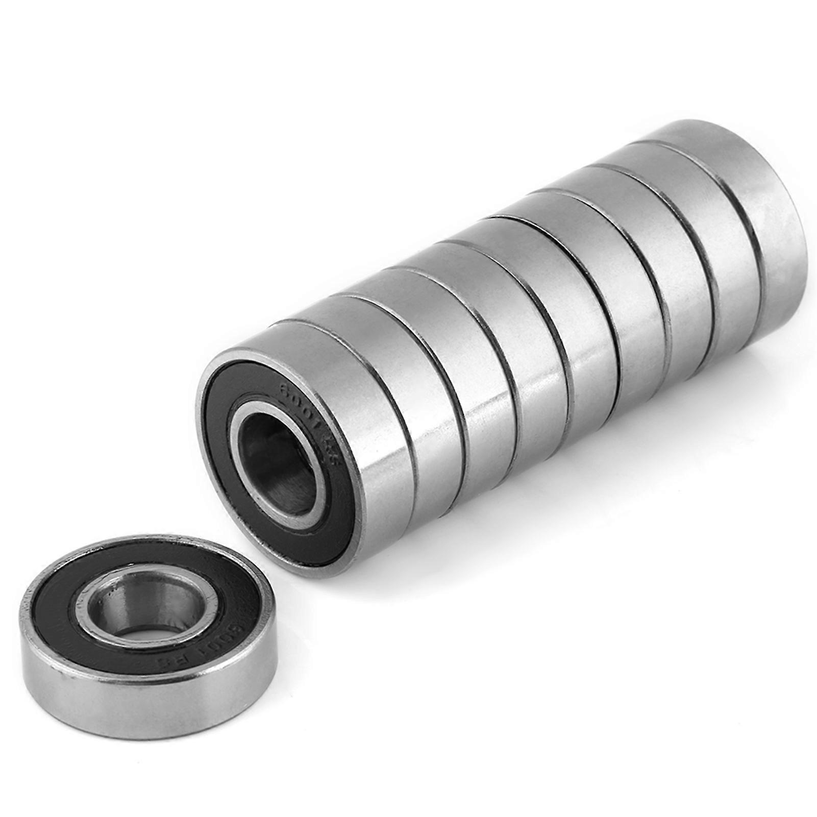 Lot de 10 roulements à billes à gorge profonde 60012RS, durables et multi-usages, scellés en caoutchouc (12 x 28 x 8 mm)