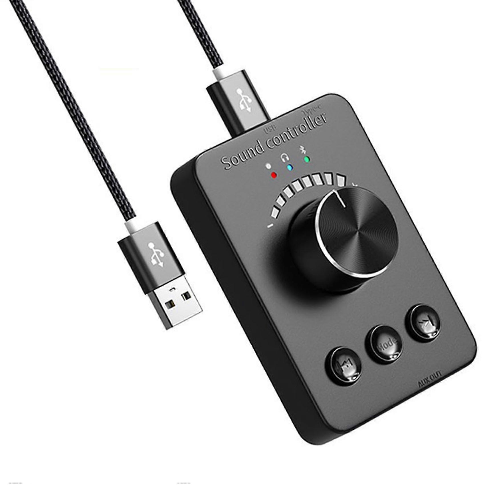 usb volume controller, usb sound card, (for windows xp and above